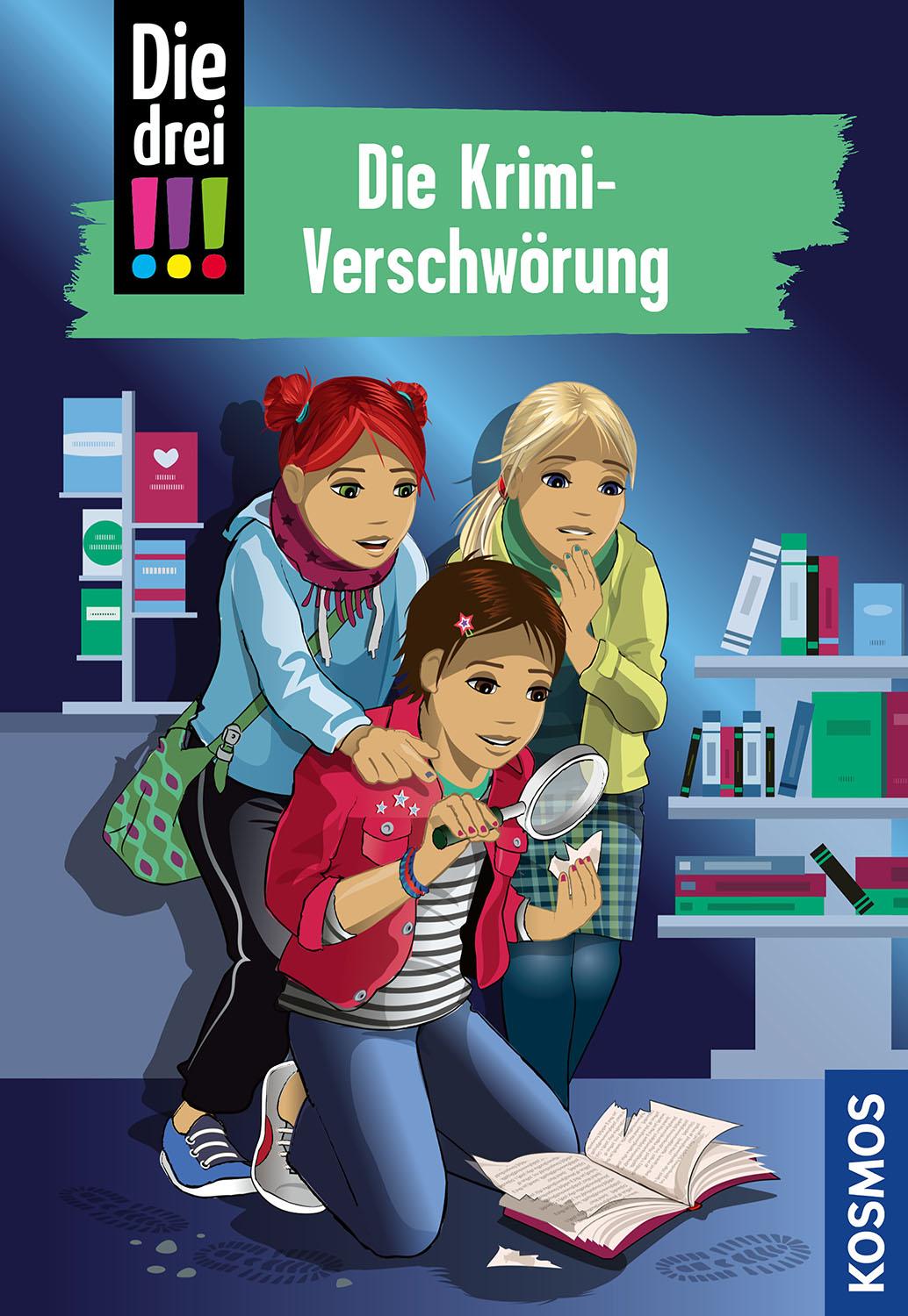 Vorderes Coverbild Die drei !!!, 88, Die Krimi-Verschwörung