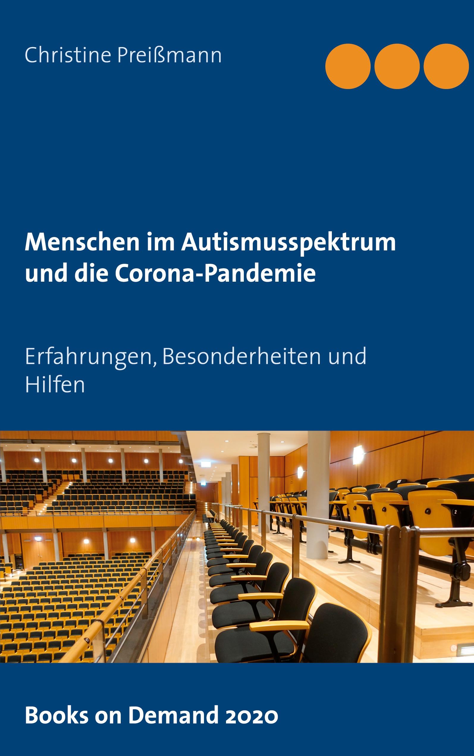 Vorderes Coverbild Menschen im Autismusspektrum und die Corona-Pandemie
