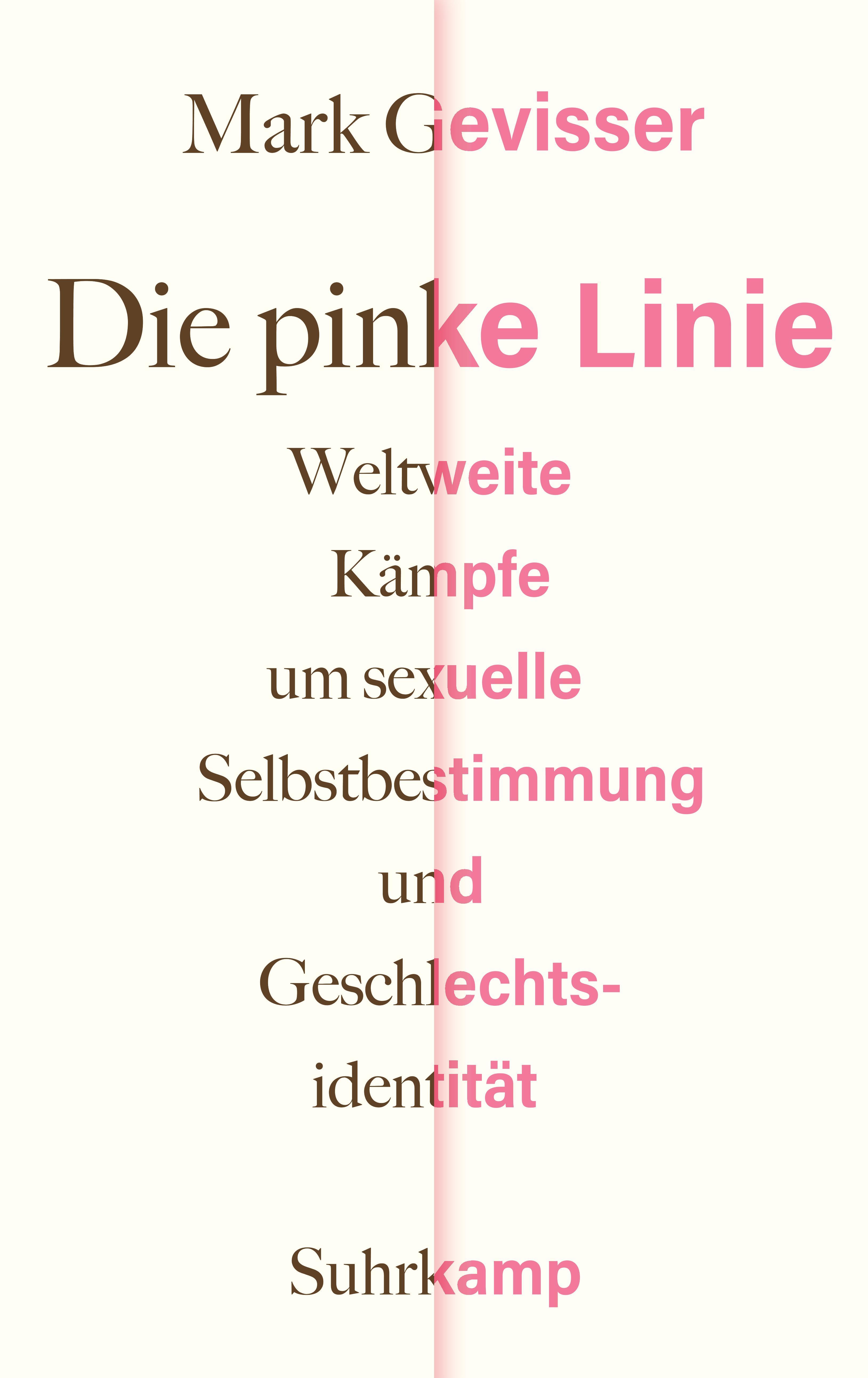 Vorderes Coverbild Die pinke Linie