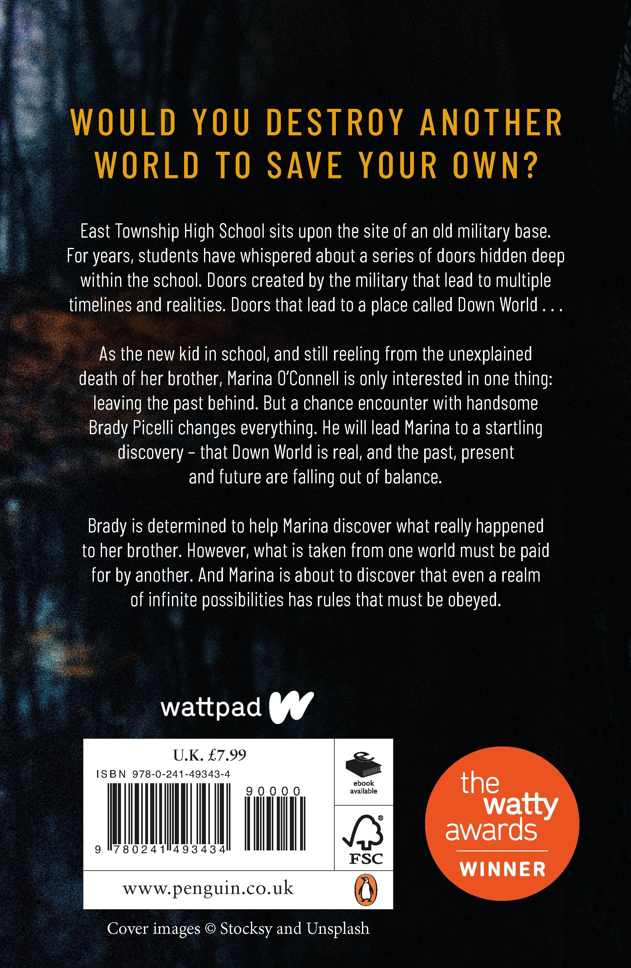 Rückseitencover Down World