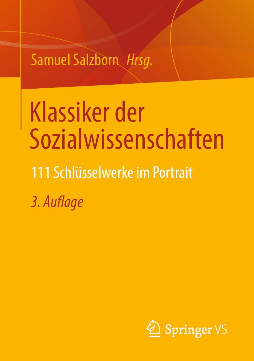 Vorderes Coverbild Klassiker der Sozialwissenschaften