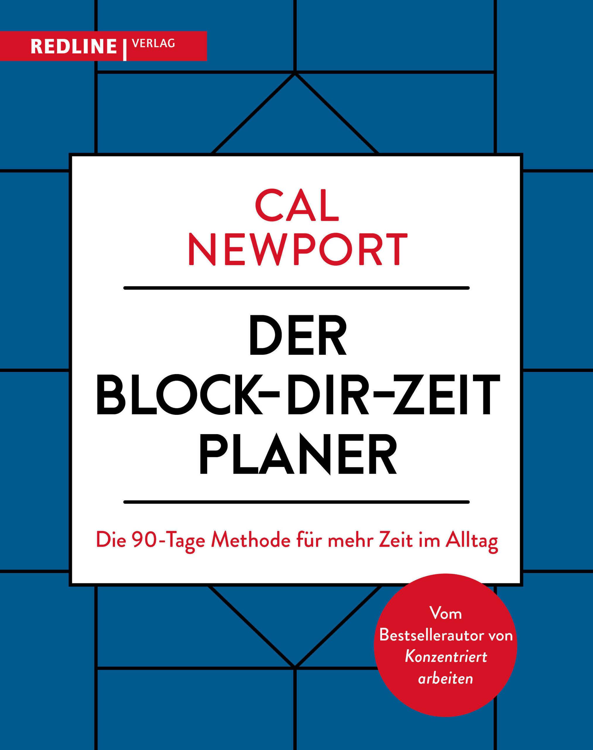 Vorderes Coverbild Der Block-dir-Zeit-Planer