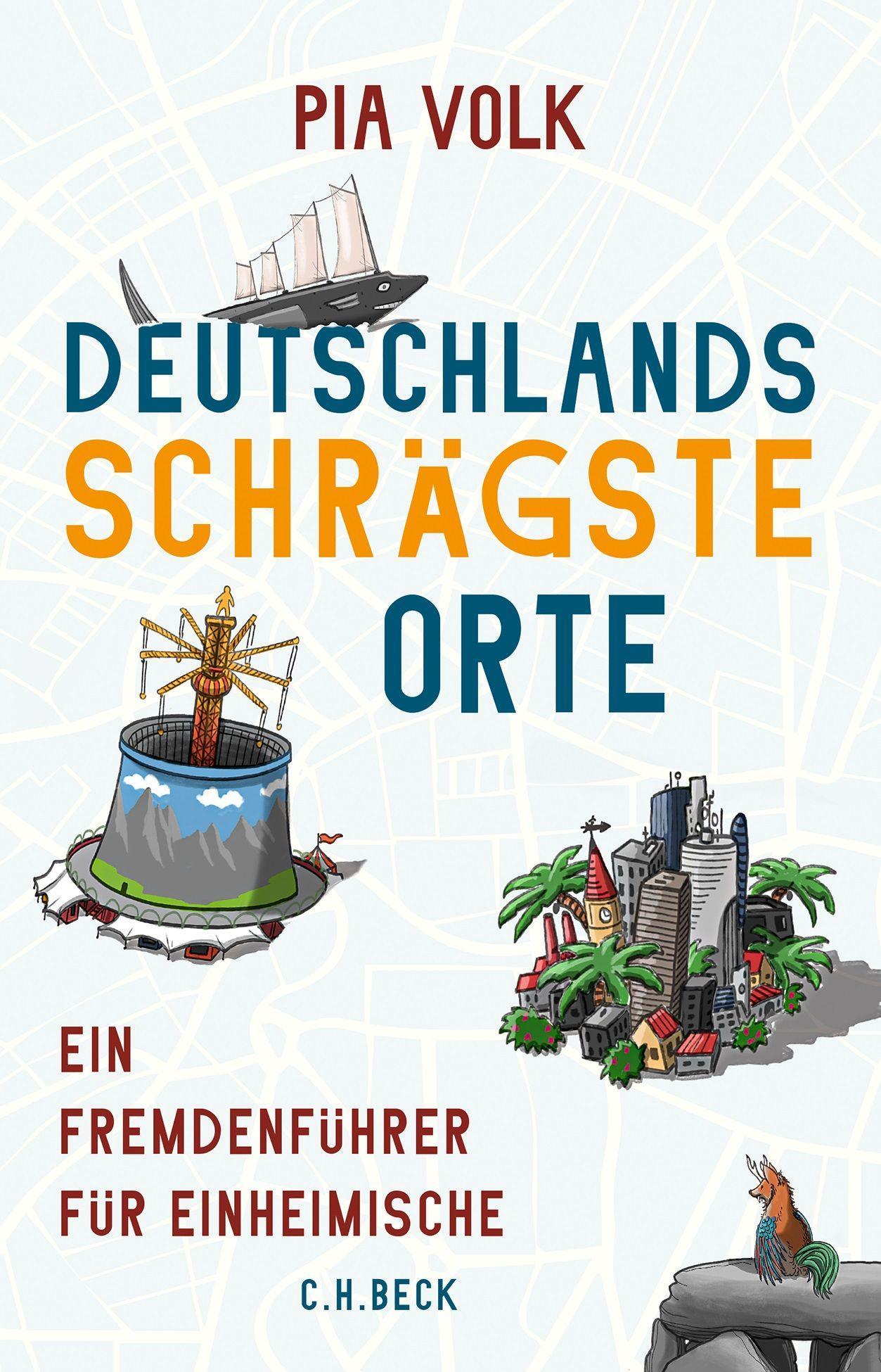 Vorderes Coverbild Deutschlands schrägste Orte
