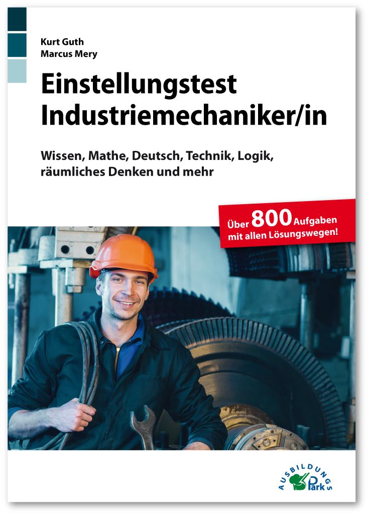 Vorderes Coverbild Einstellungstest Industriemechaniker/-in