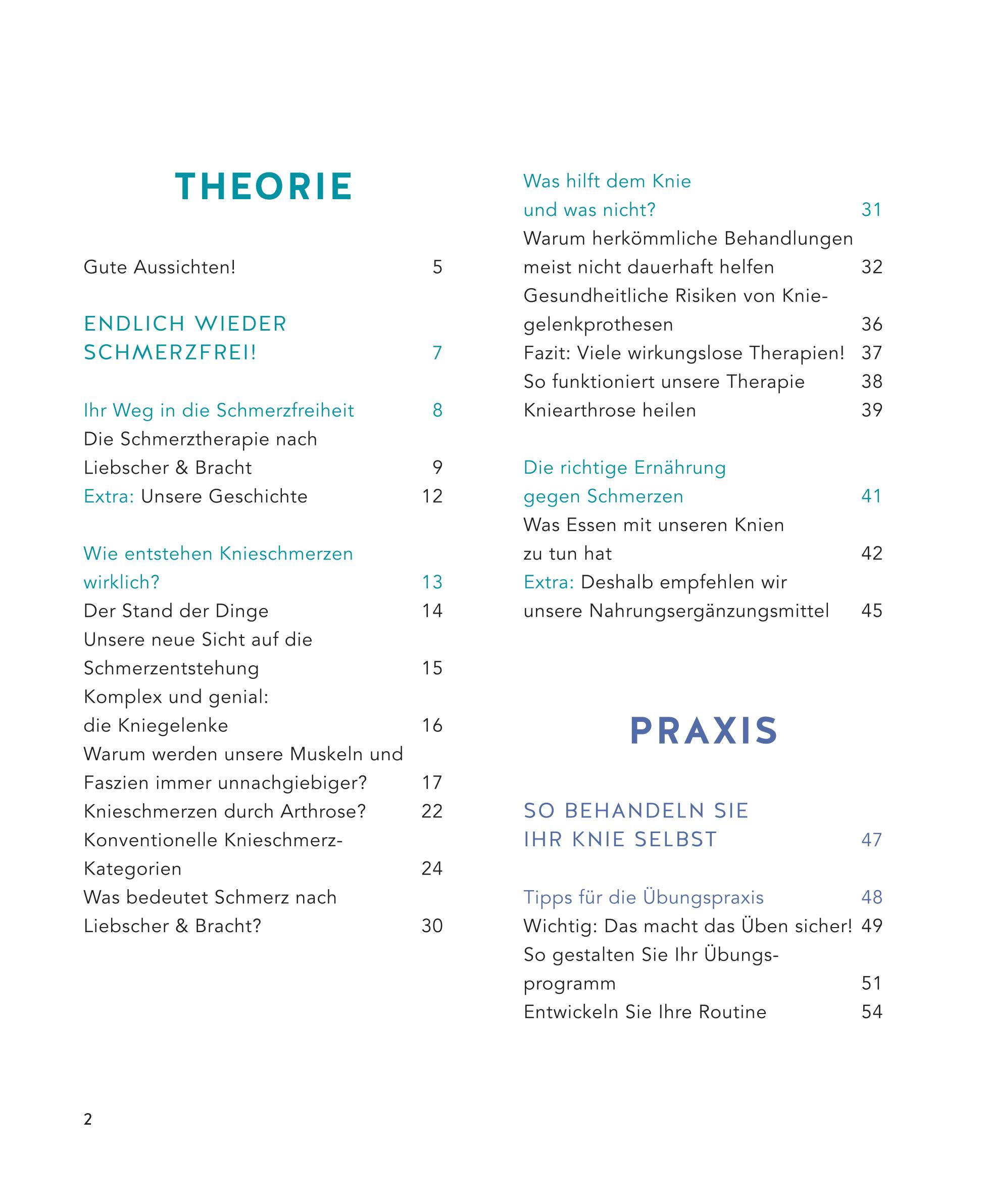 Beispielinhalt (Bild) Knie - Meniskusschmerzen selbst behandeln