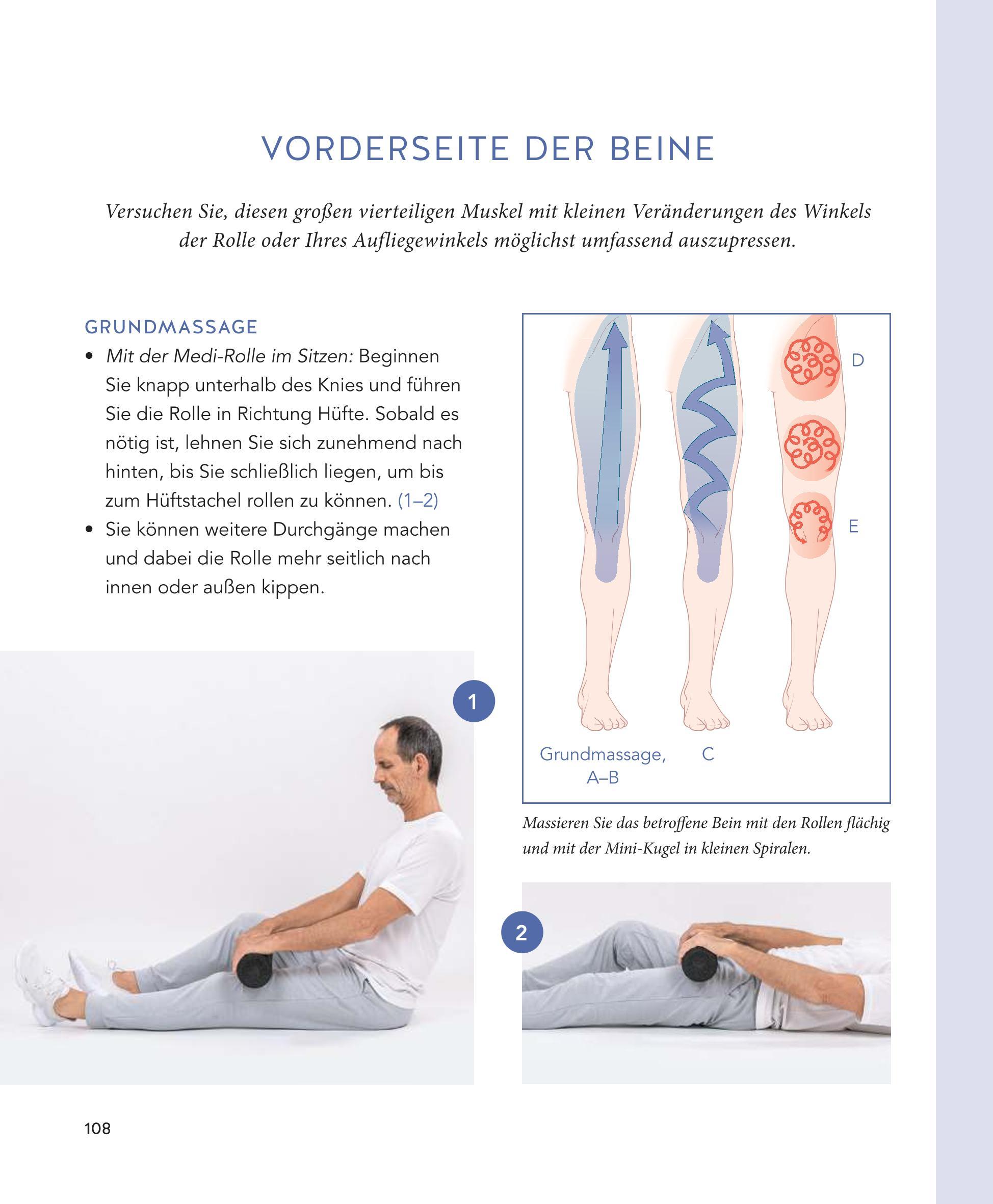 Beispielinhalt (Bild) Knie - Meniskusschmerzen selbst behandeln