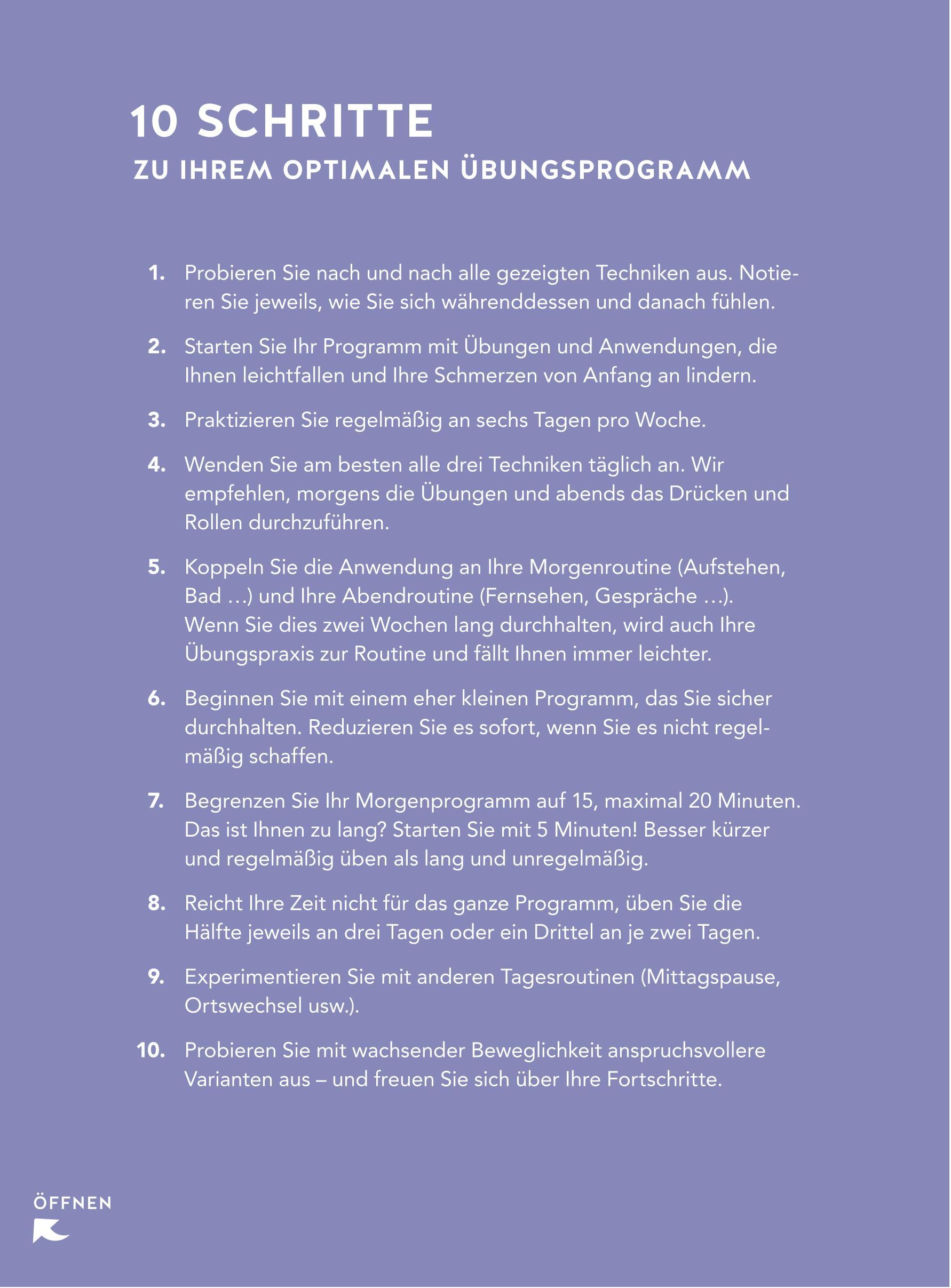 Beispielinhalt (Bild) Knie - Meniskusschmerzen selbst behandeln