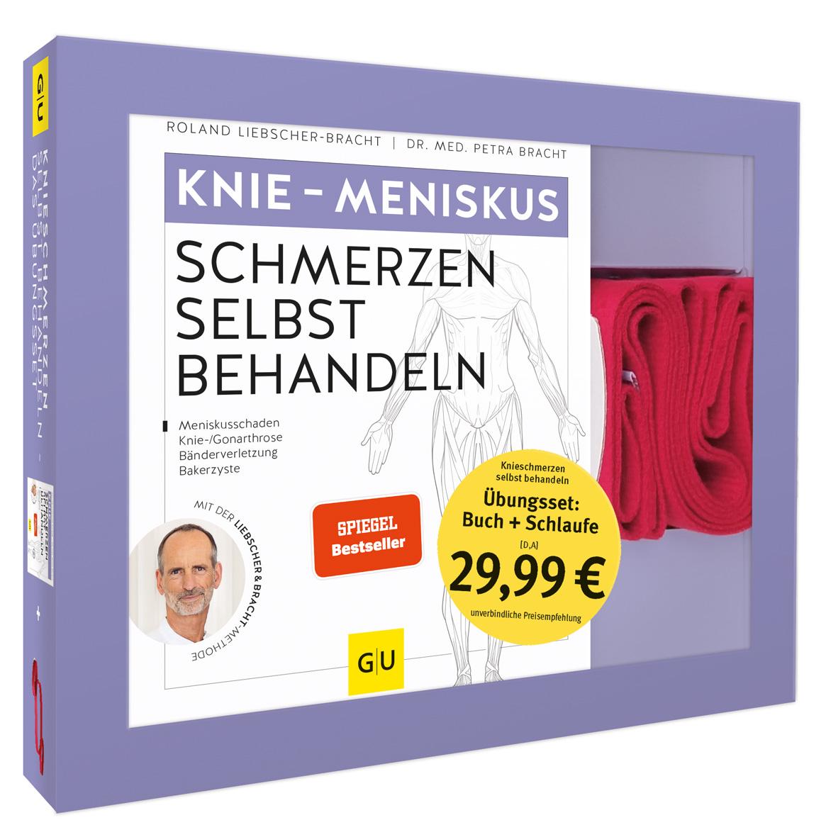 Vorderes Coverbild Knie - Meniskusschmerzen selbst behandeln