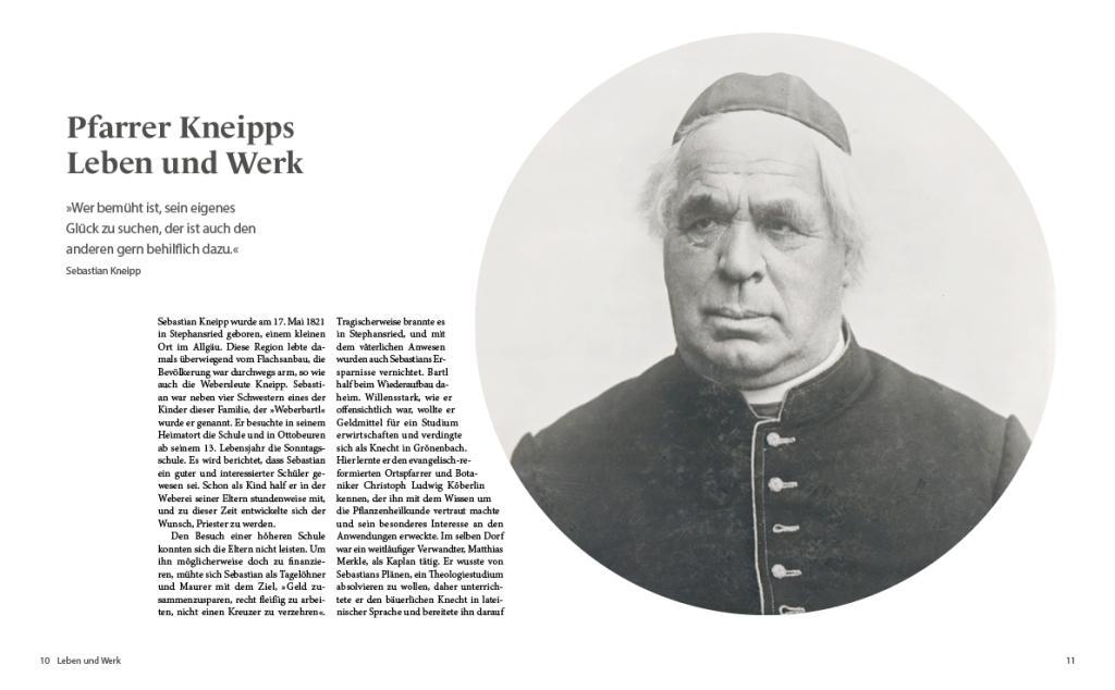 Beispielinhalt (Bild) Das große Kneipp-Buch