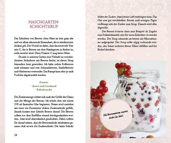 Beispielinhalt (Bild) Fräulein Grüns wilde Getränke aus der Natur