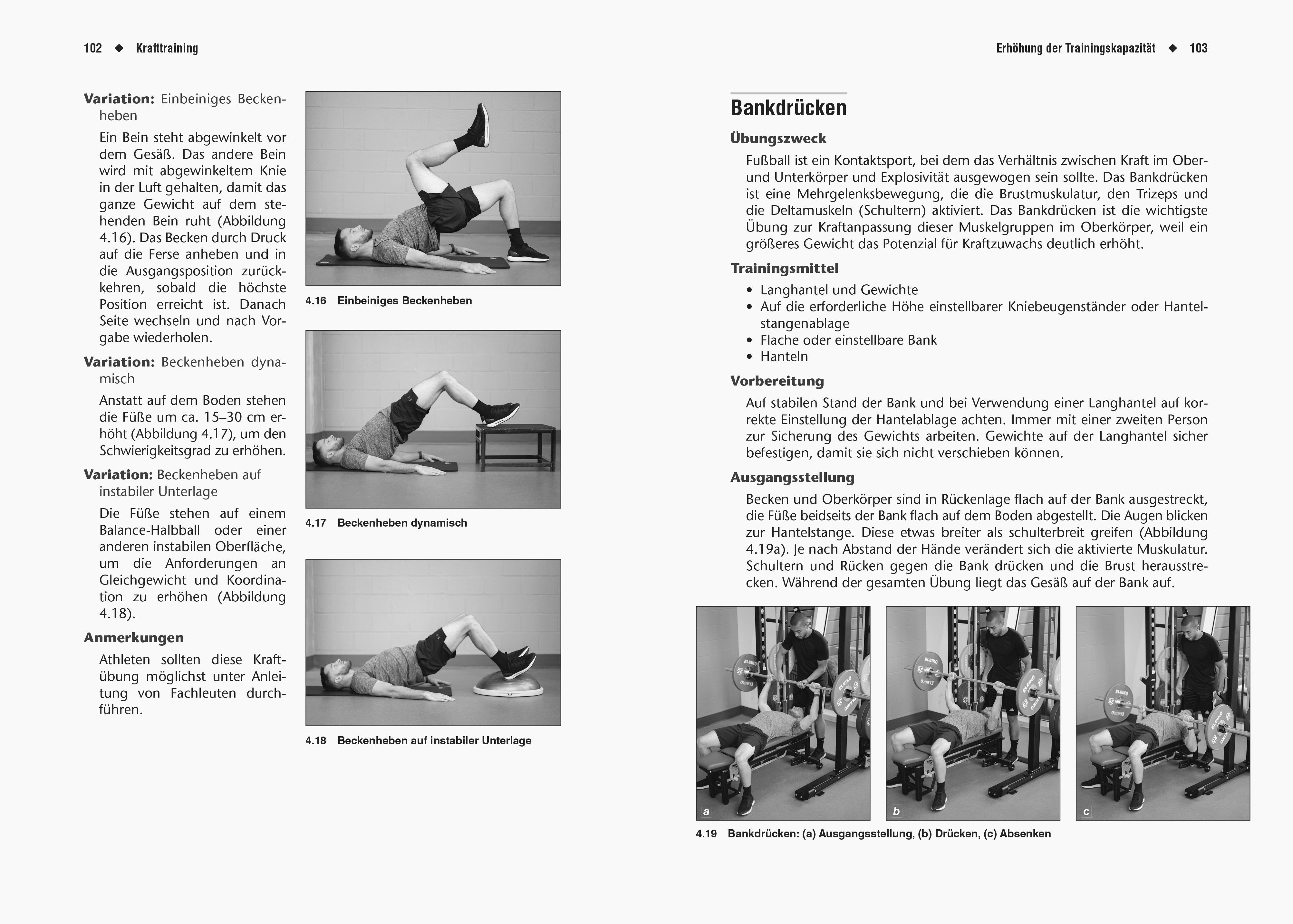 Beispielinhalt (Bild) Fußball Athletiktraining