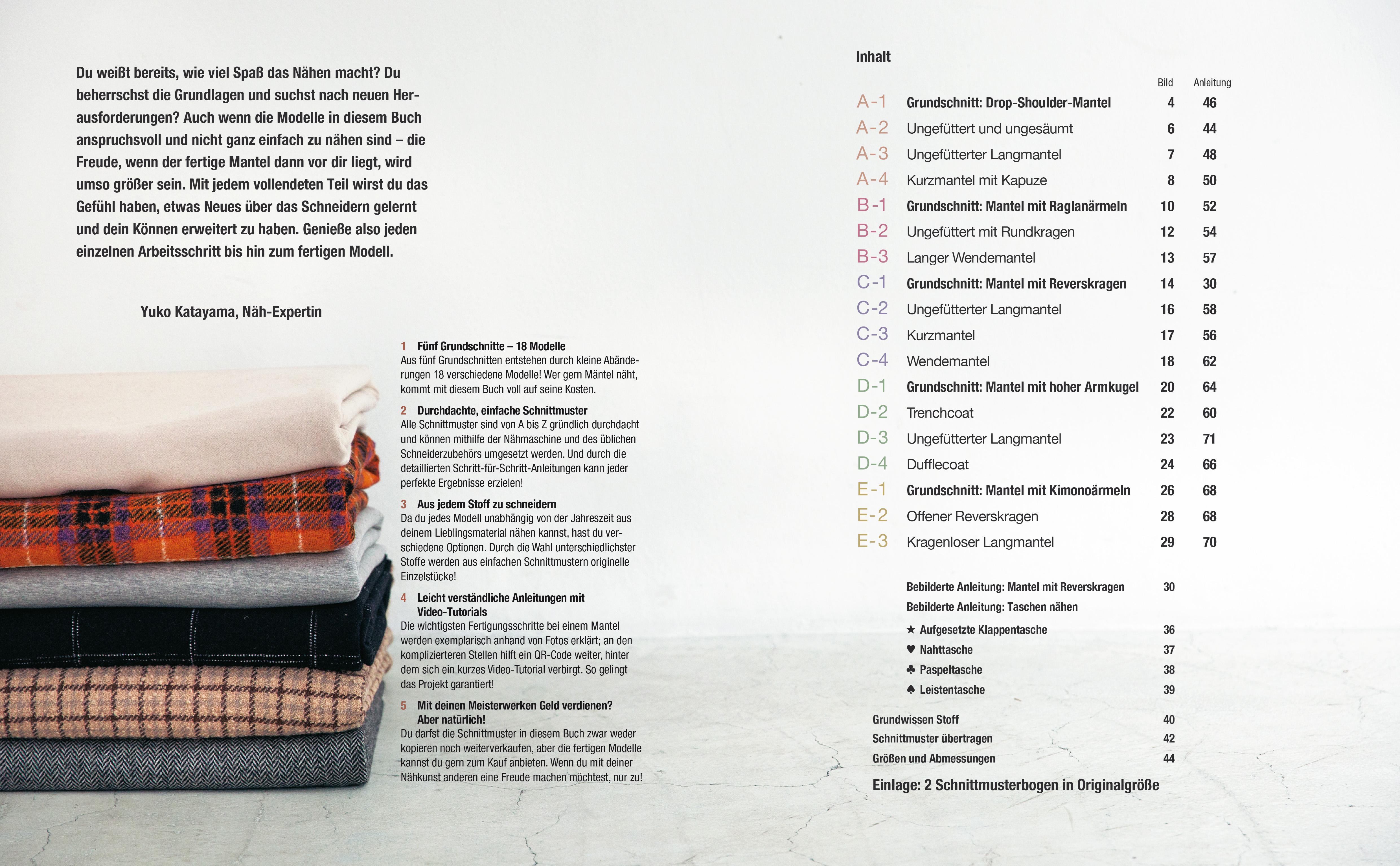 Beispielinhalt (Bild) Mein Lieblings-Mantel selbstgenäht