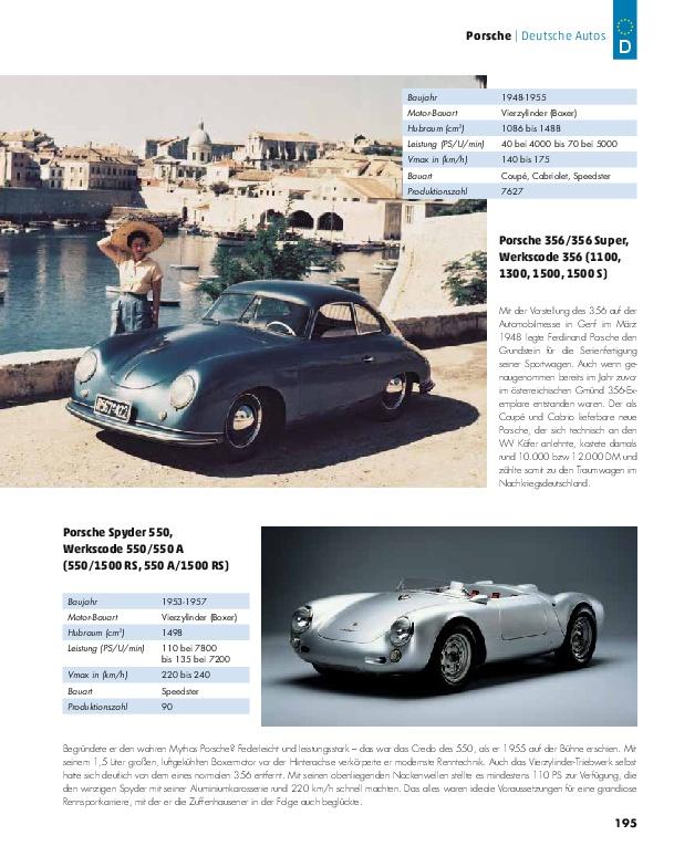 Beispielinhalt (Bild) Deutsche Autos