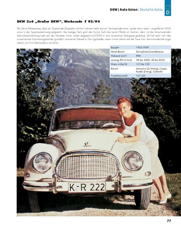 Beispielinhalt (Bild) Deutsche Autos