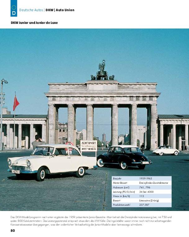 Beispielinhalt (Bild) Deutsche Autos