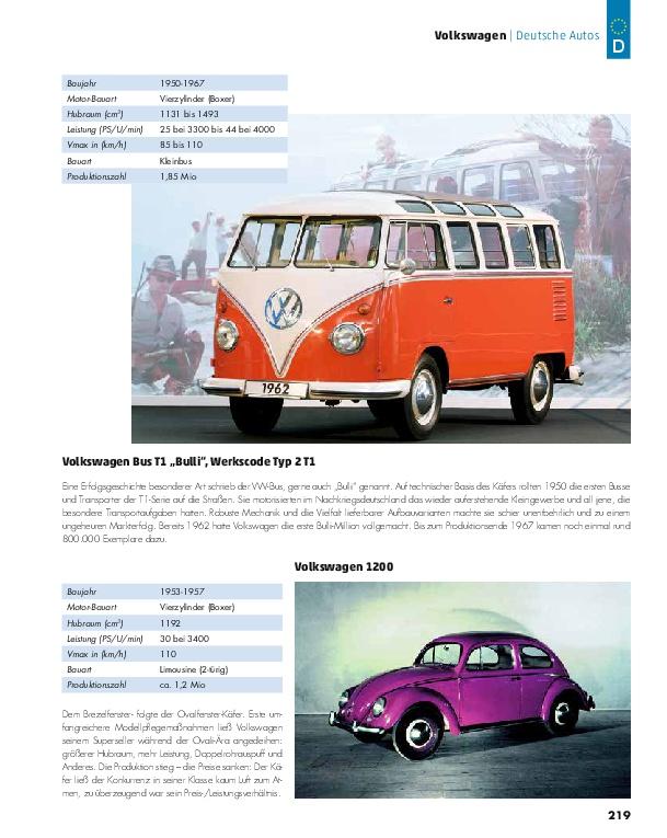 Beispielinhalt (Bild) Deutsche Autos