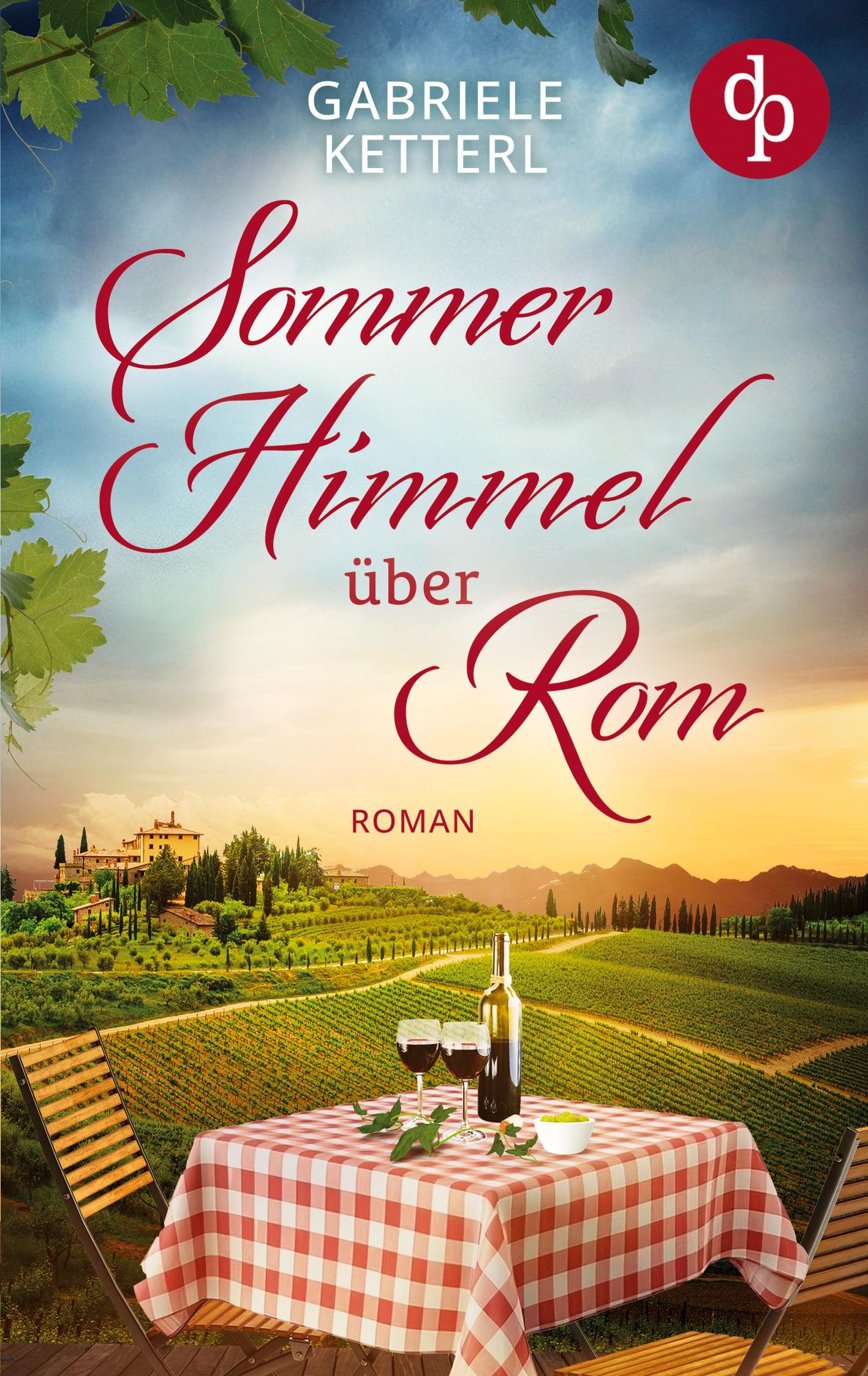 Vorderes Coverbild Sommerhimmel über Rom
