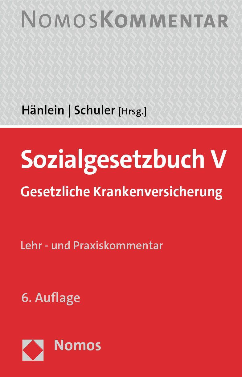 Vorderes Coverbild Sozialgesetzbuch V
