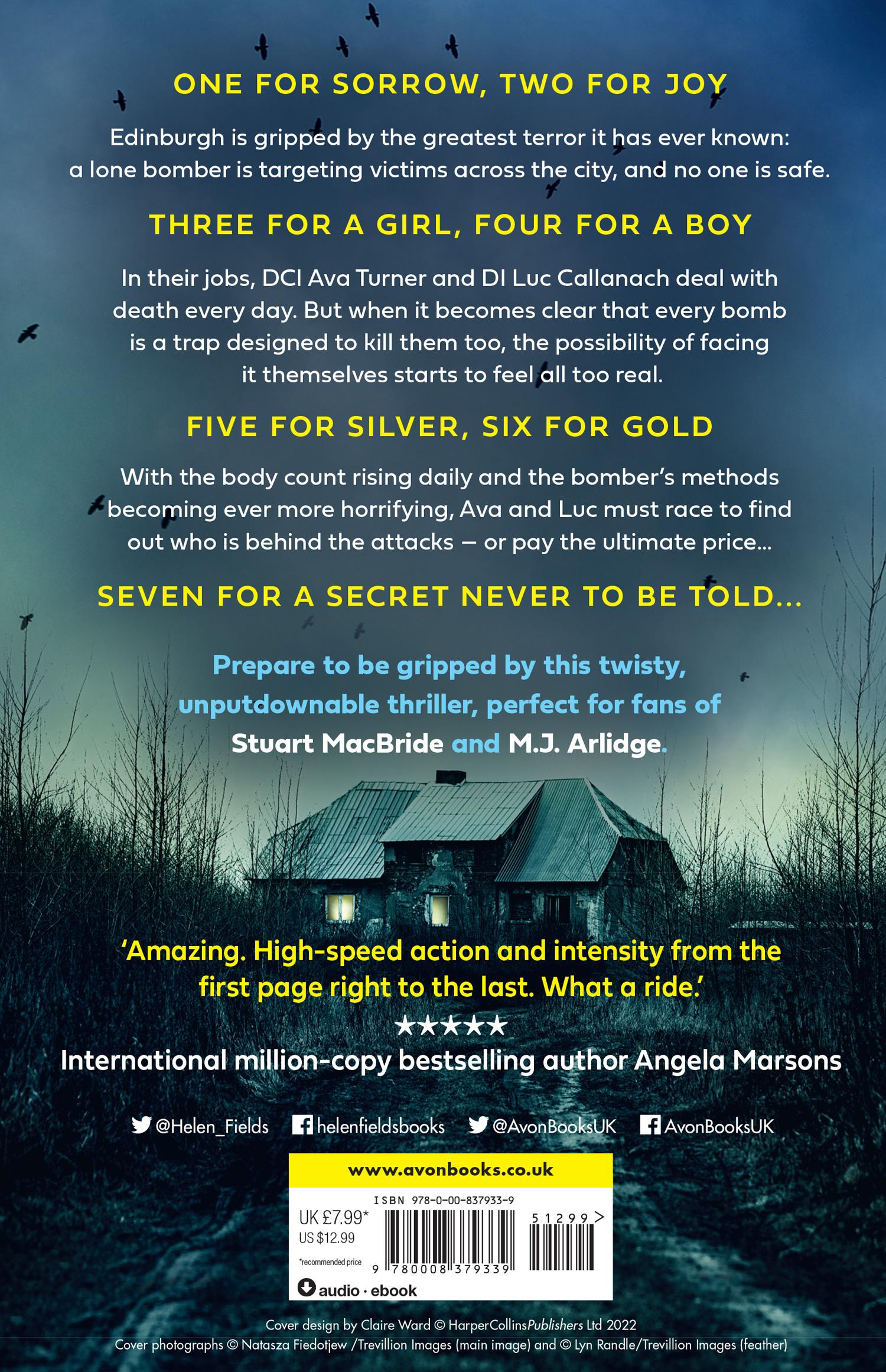 Rückseitencover One for Sorrow