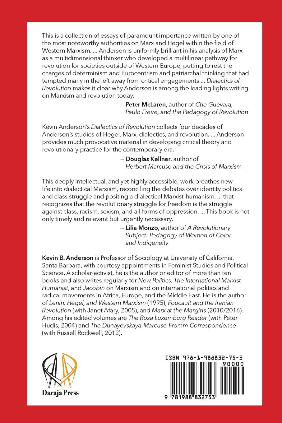 Rückseitencover DIALECTICS OF REVOLUTION