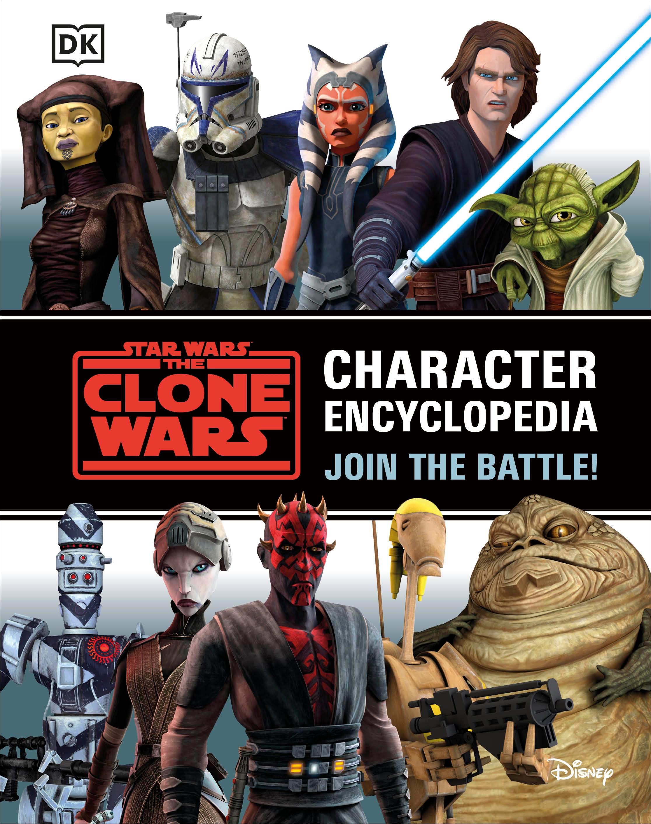Vorderes Coverbild Star Wars The Clone Wars Character Encyclopedia