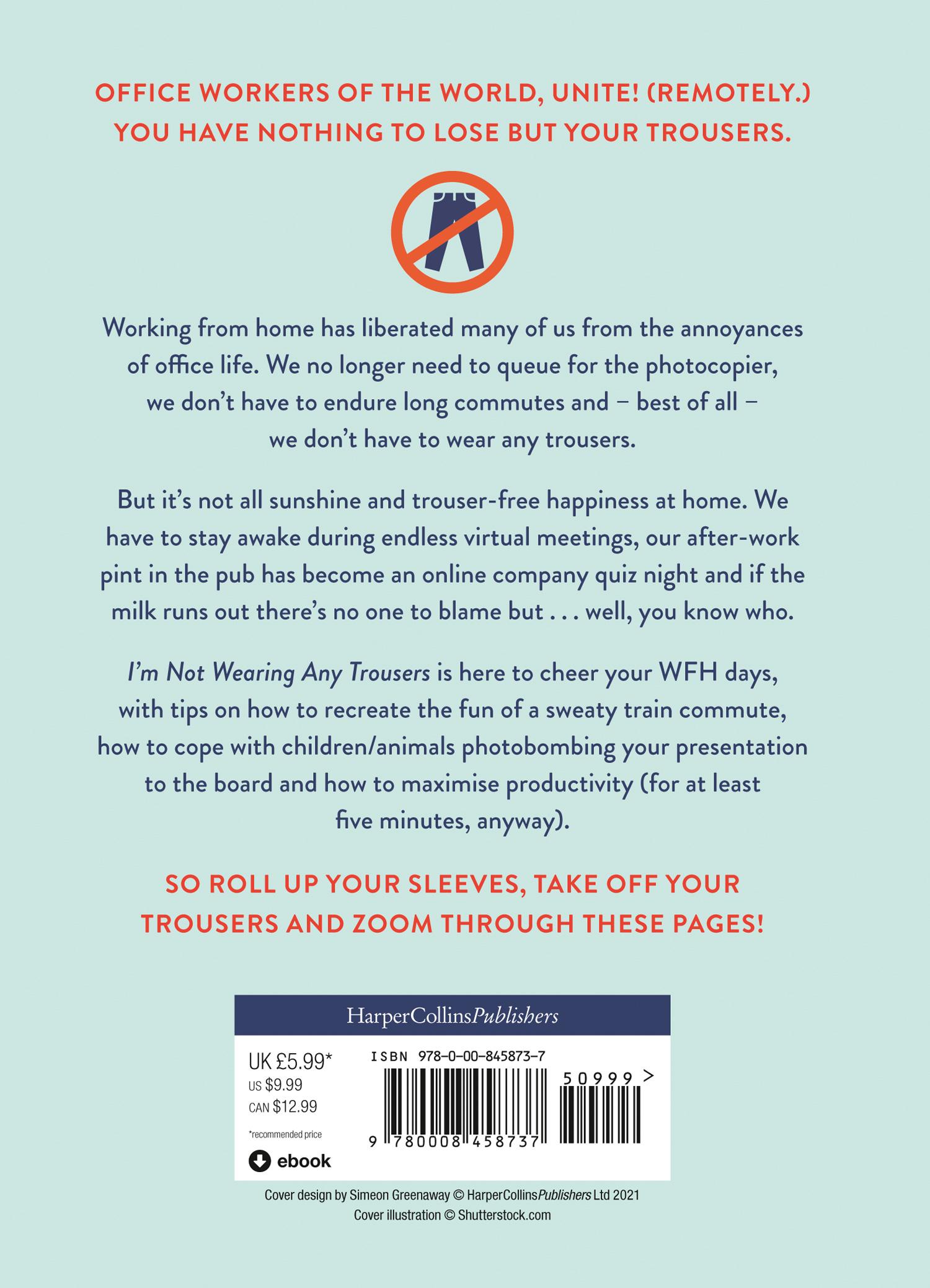 Rückseitencover I'm Not Wearing Any Trousers