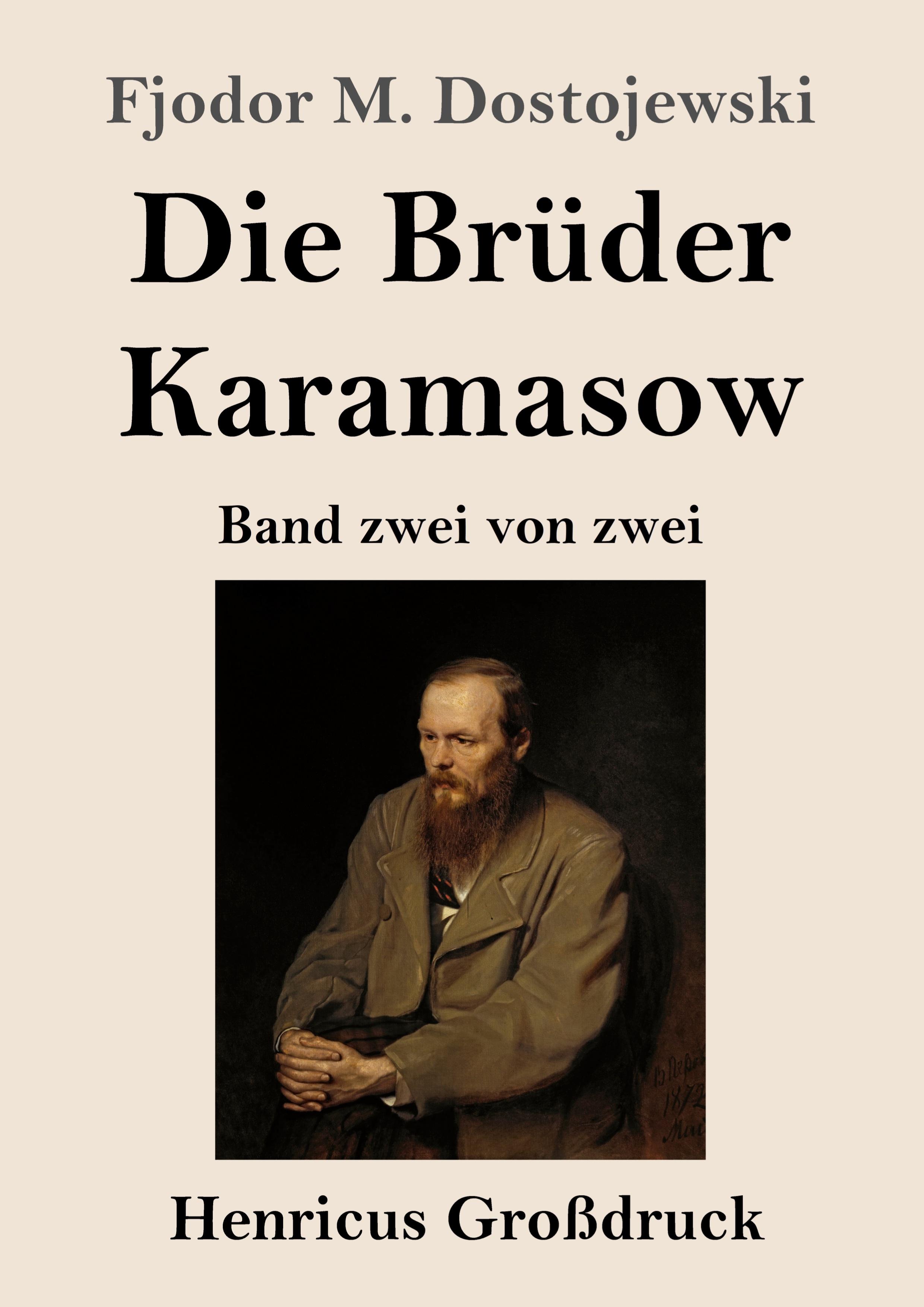Vorderes Coverbild Die Brüder Karamasow (Großdruck)