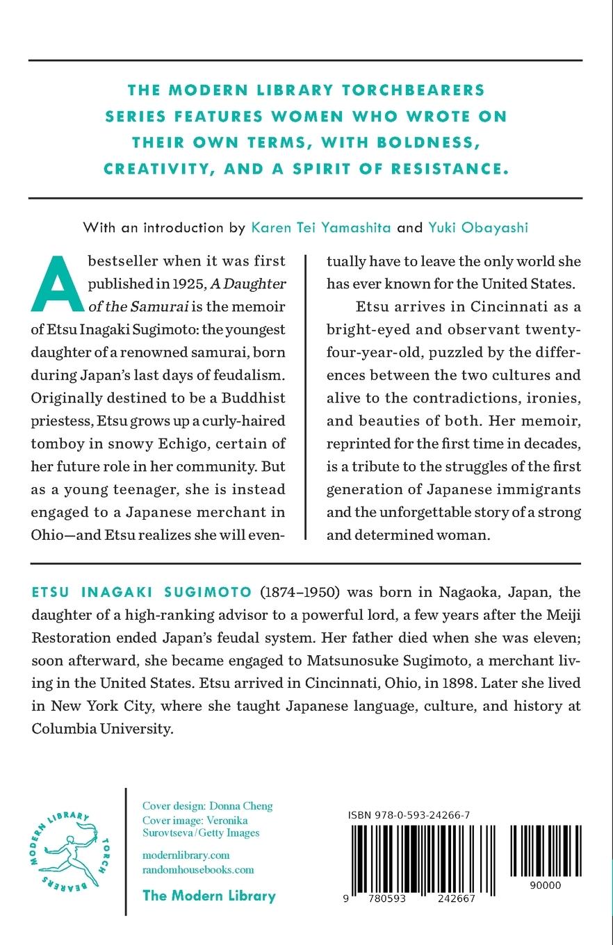 Rückseitencover A Daughter of the Samurai