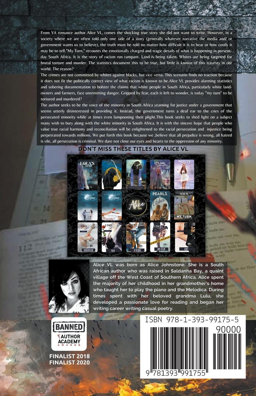 Rückseitencover My Turn - South Africa