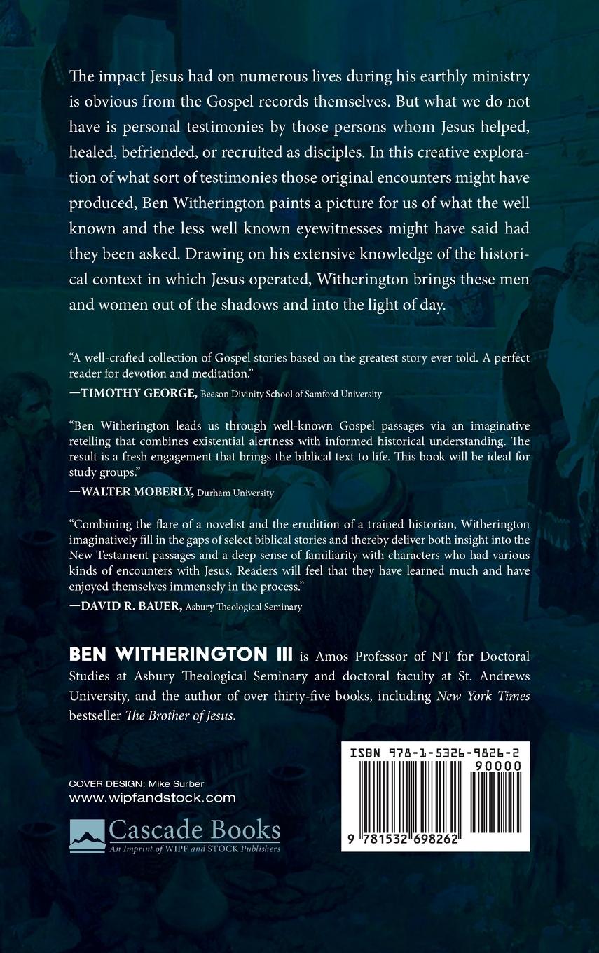 Rückseitencover Encounters with Jesus