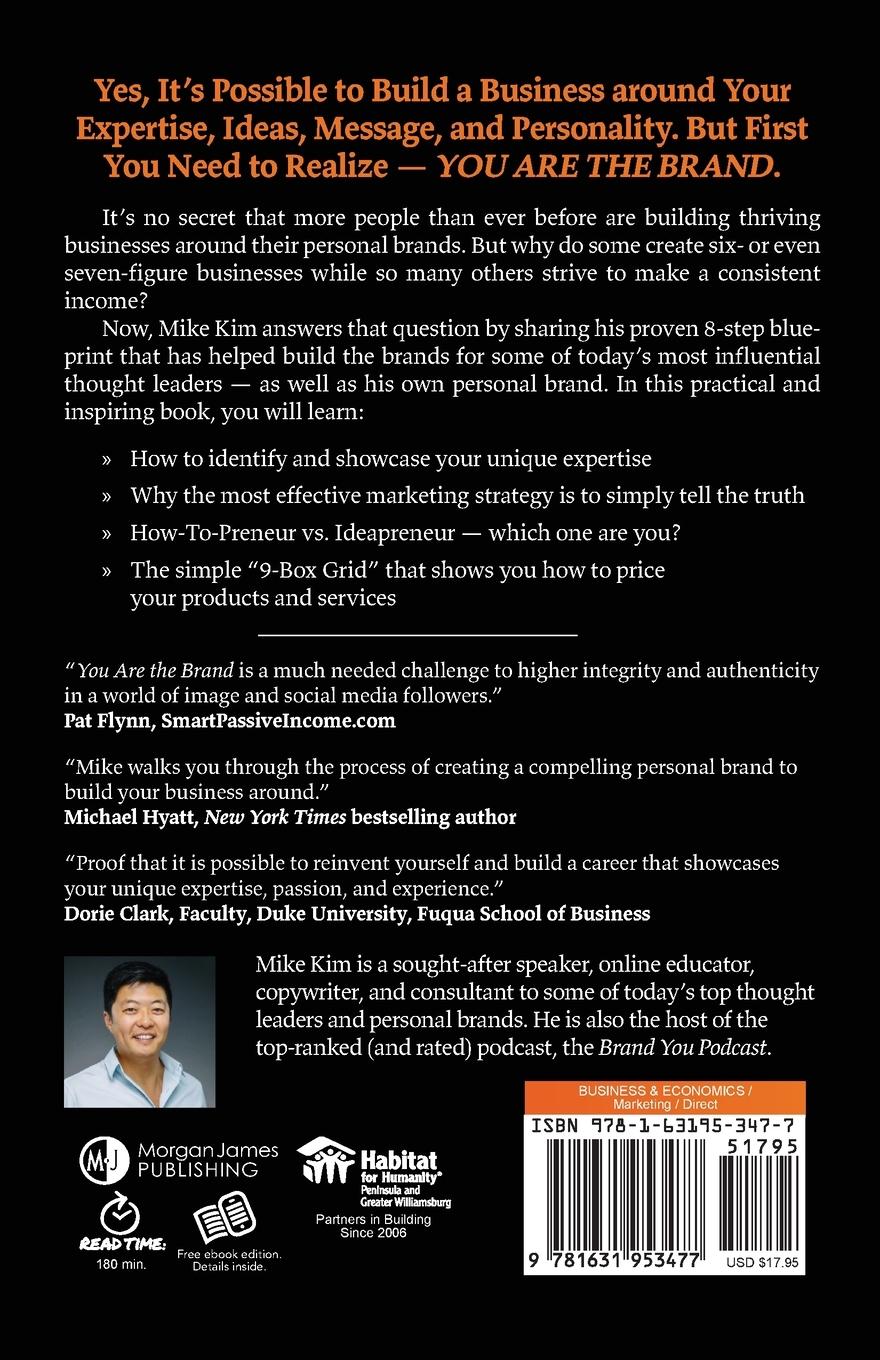 Rückseitencover You Are The Brand