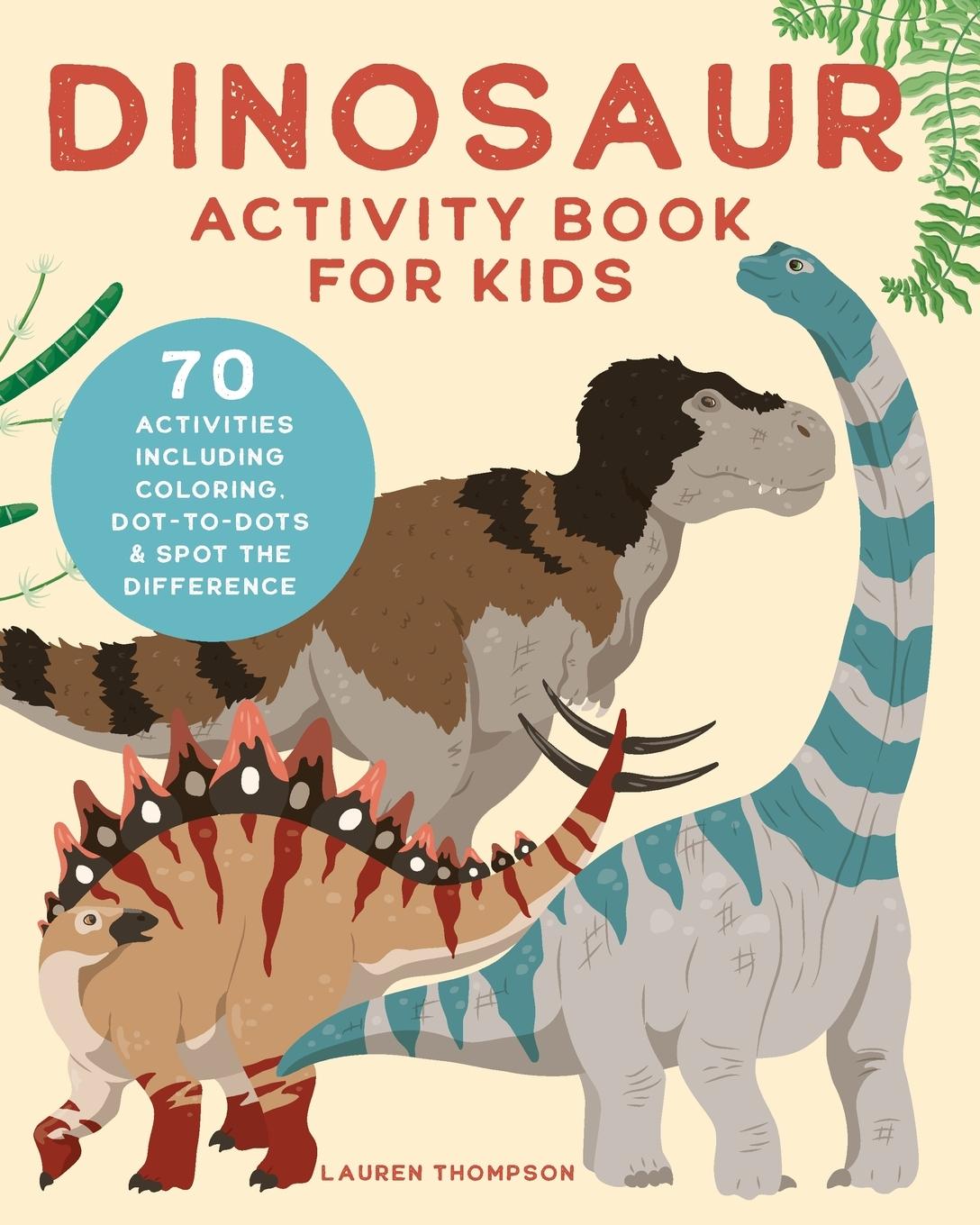 Vorderes Coverbild Dinosaur Activity Book for Kids