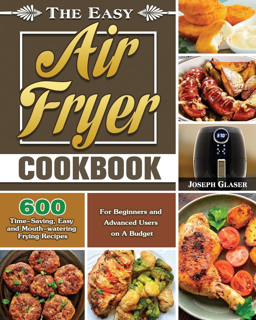 Vorderes Coverbild The Easy Air Fryer Cookbook