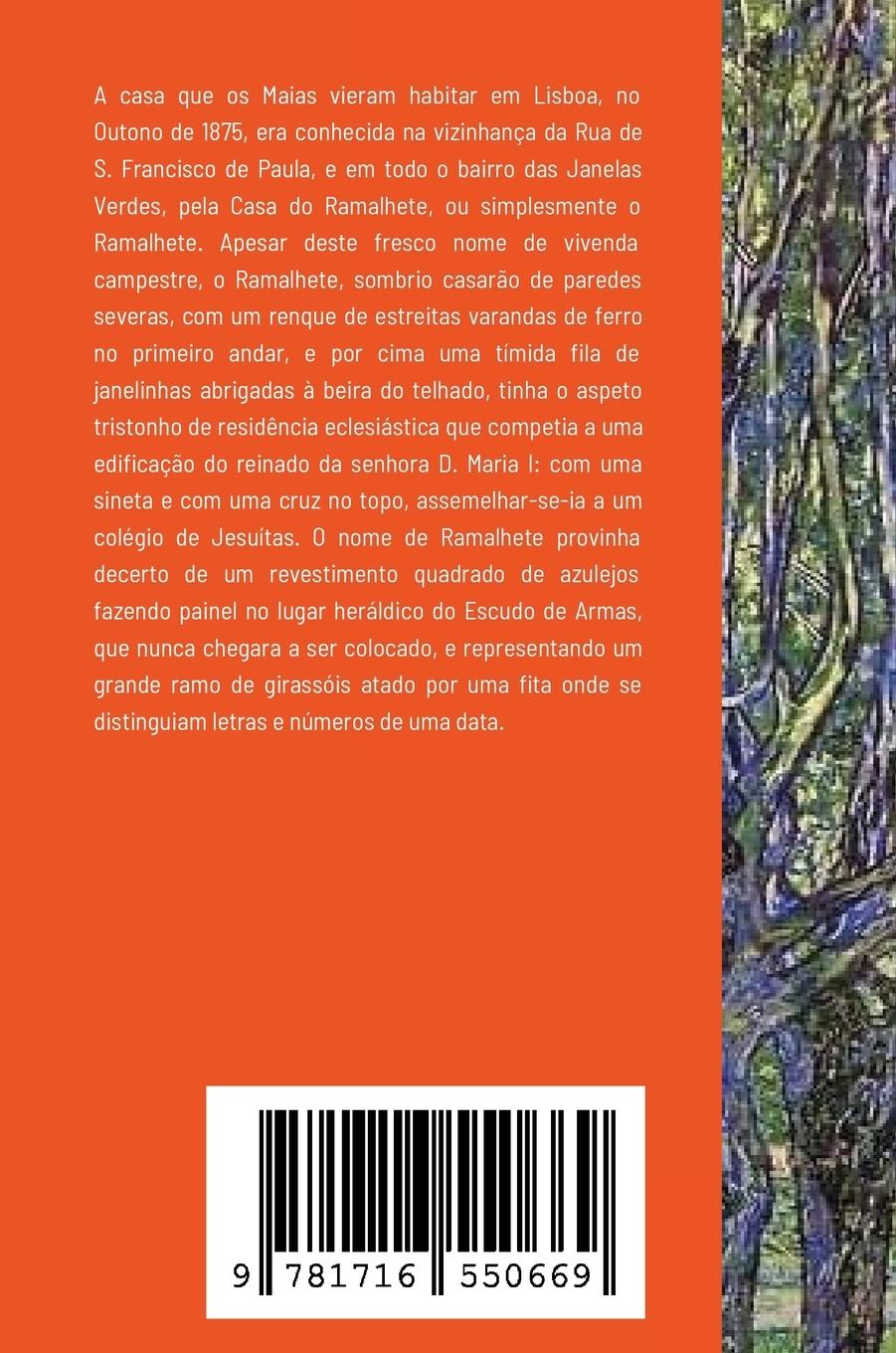 Rückseitencover Os Maias