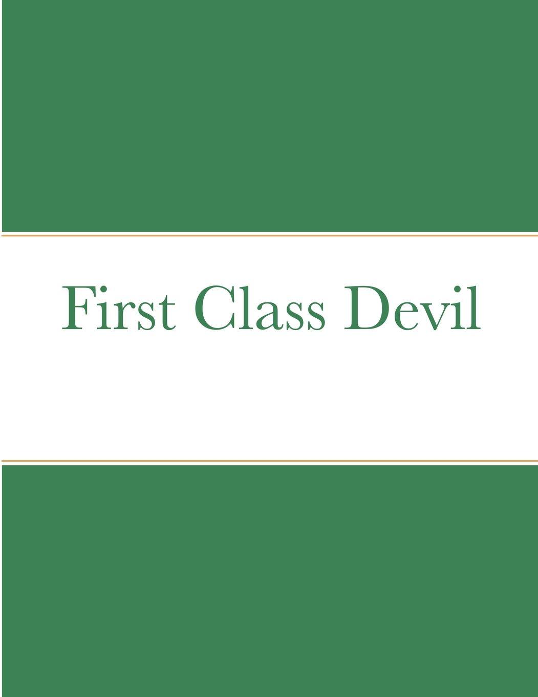 Vorderes Coverbild First Class Devil