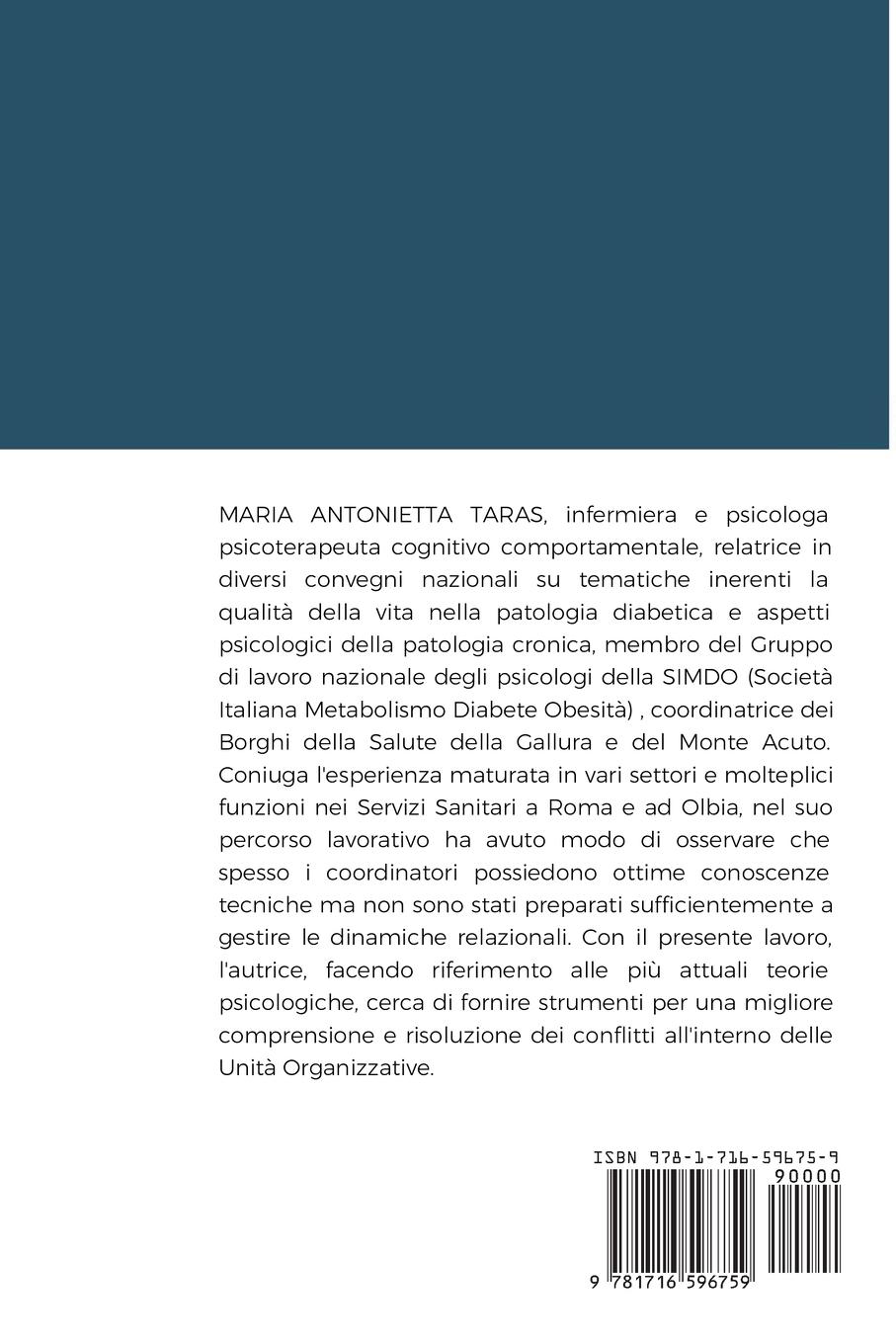 Rückseitencover Il Coordinatore Infermieristico.