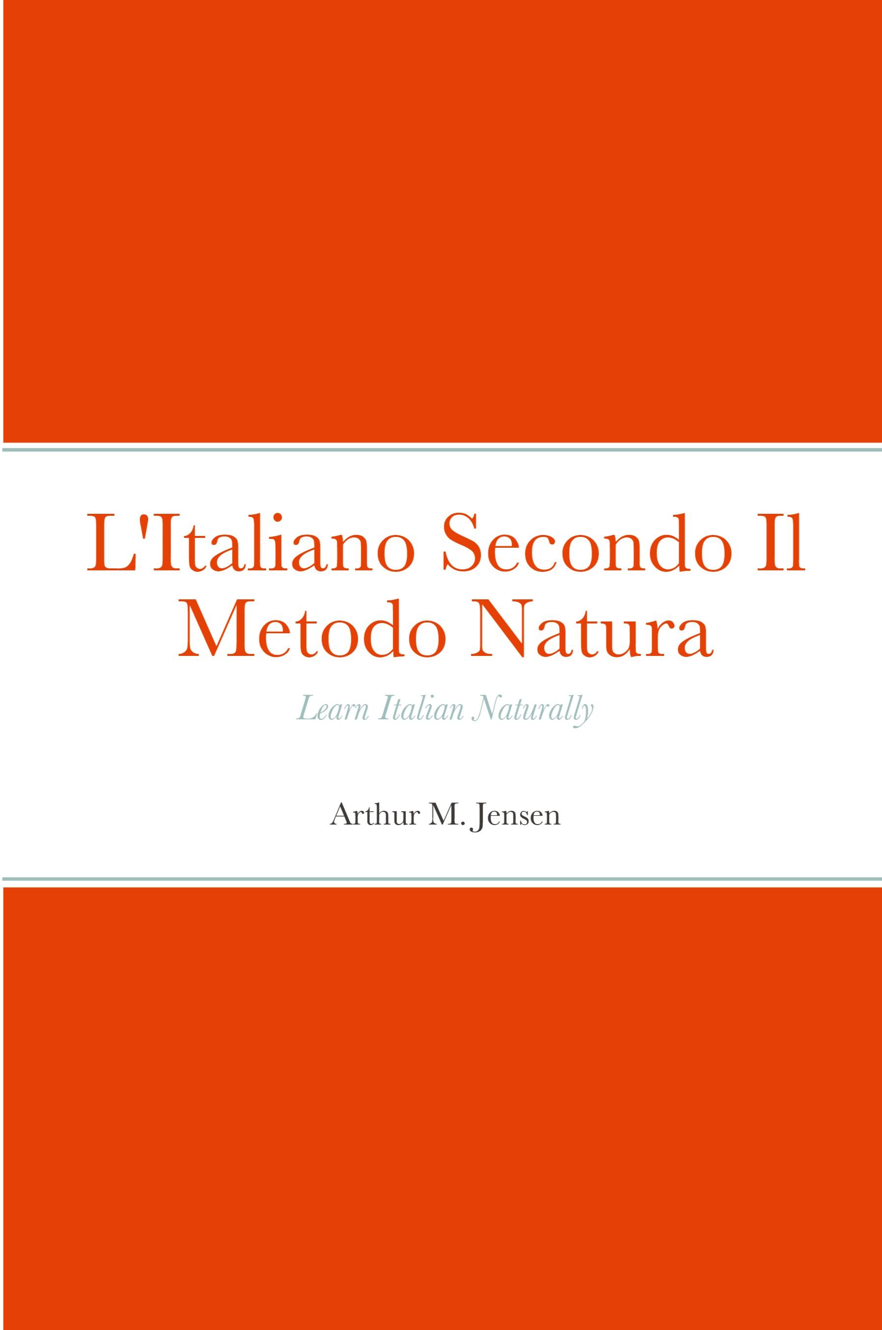 Vorderes Coverbild L'Italiano Secondo Il Metodo Natura