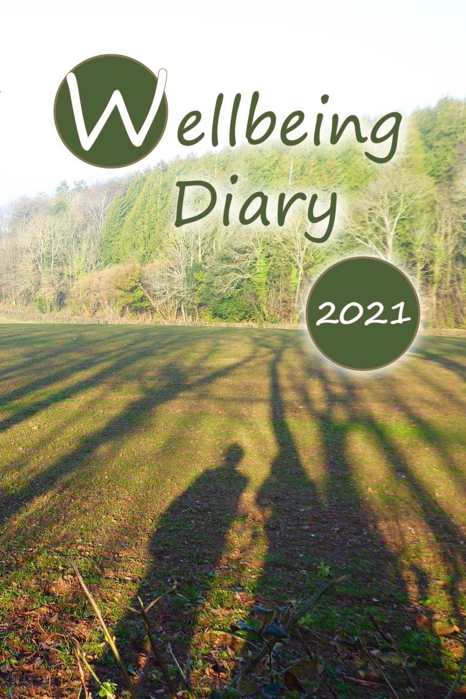 Vorderes Coverbild Wellbeing Diary 2021
