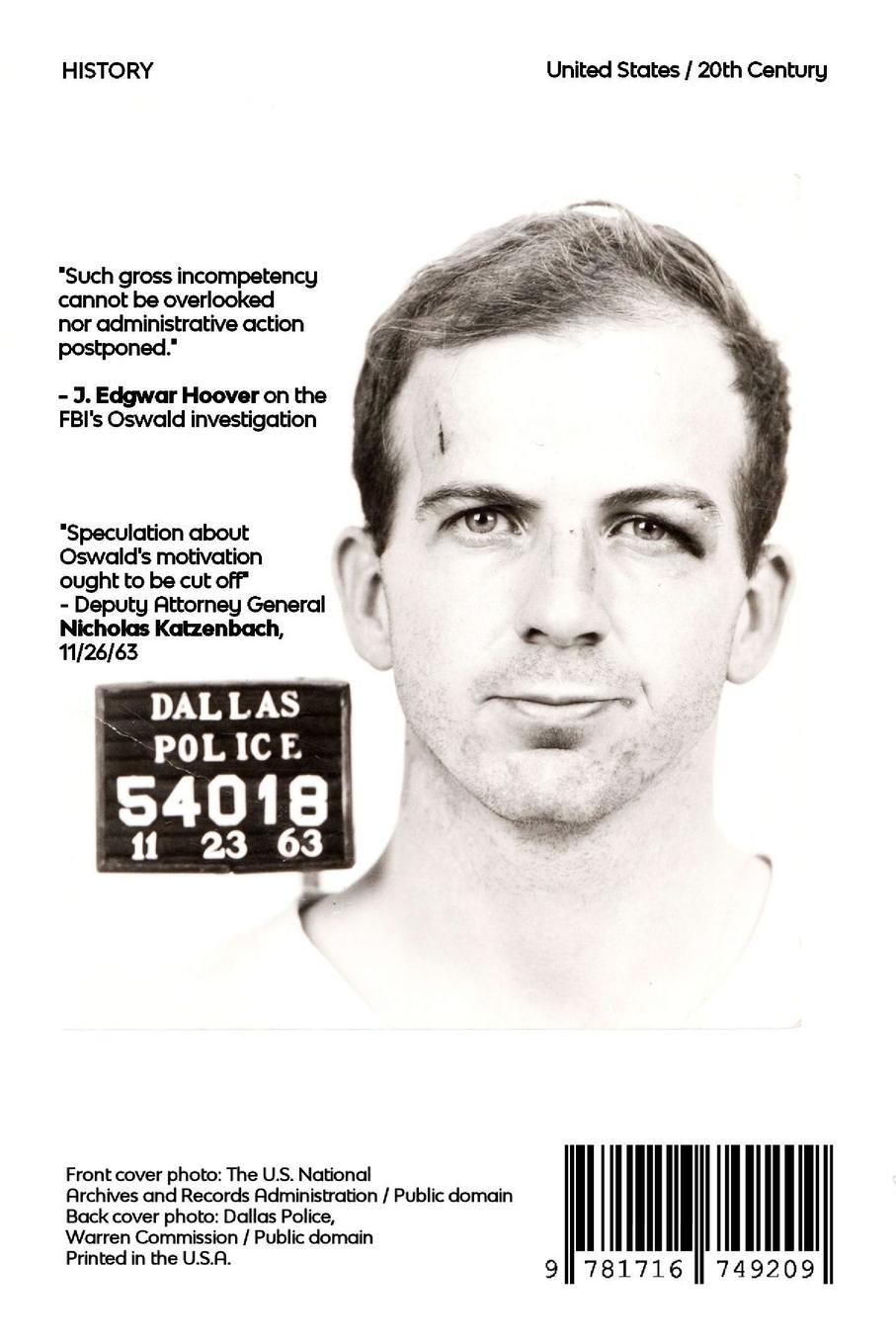 Rückseitencover Overlooking Oswald