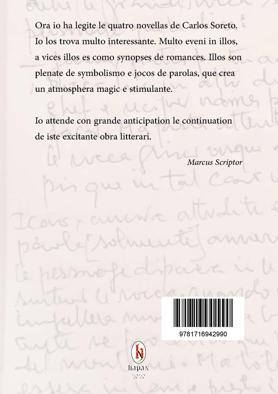 Rückseitencover Anthologia Litterari