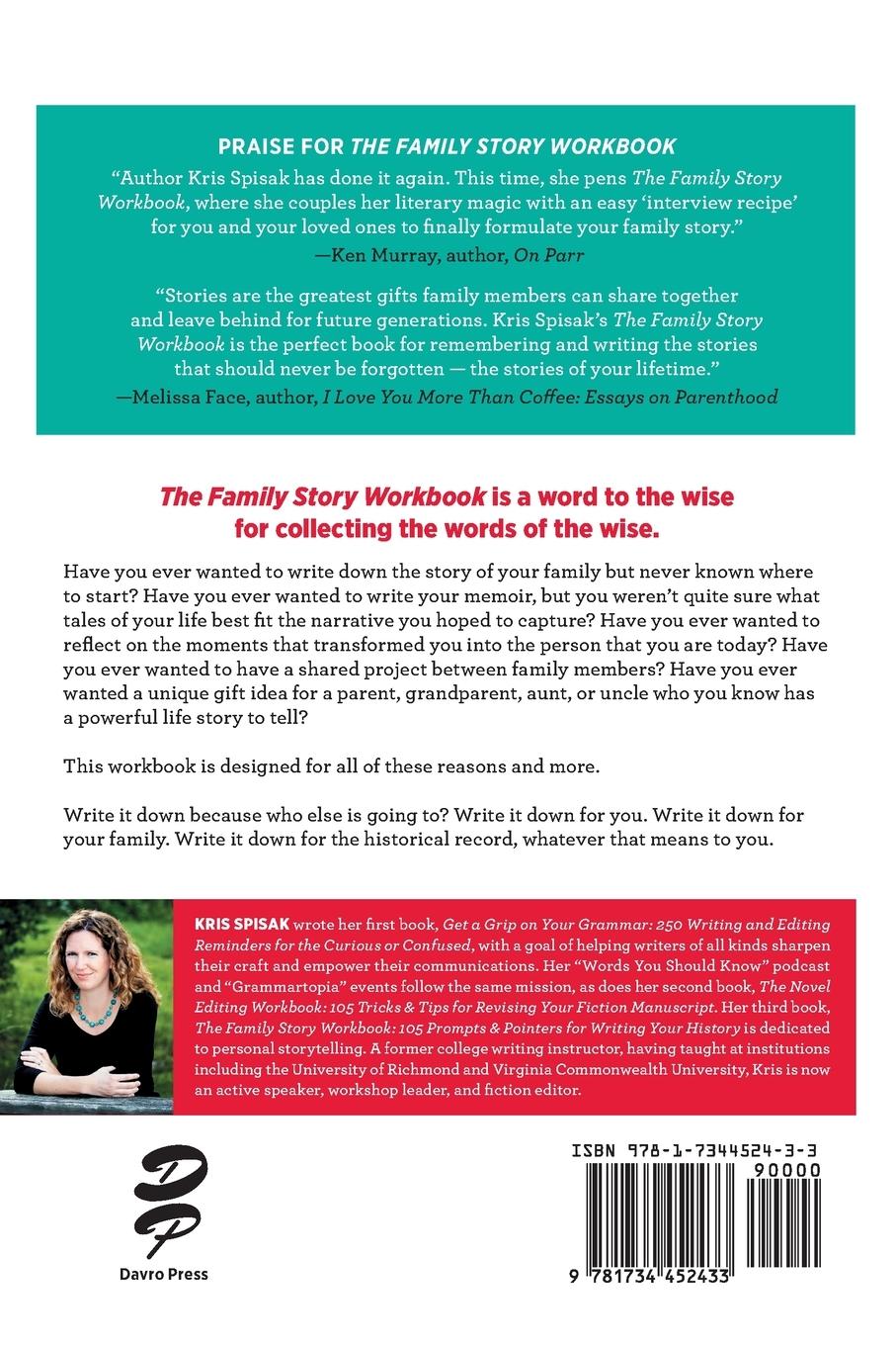 Rückseitencover The Family Story Workbook