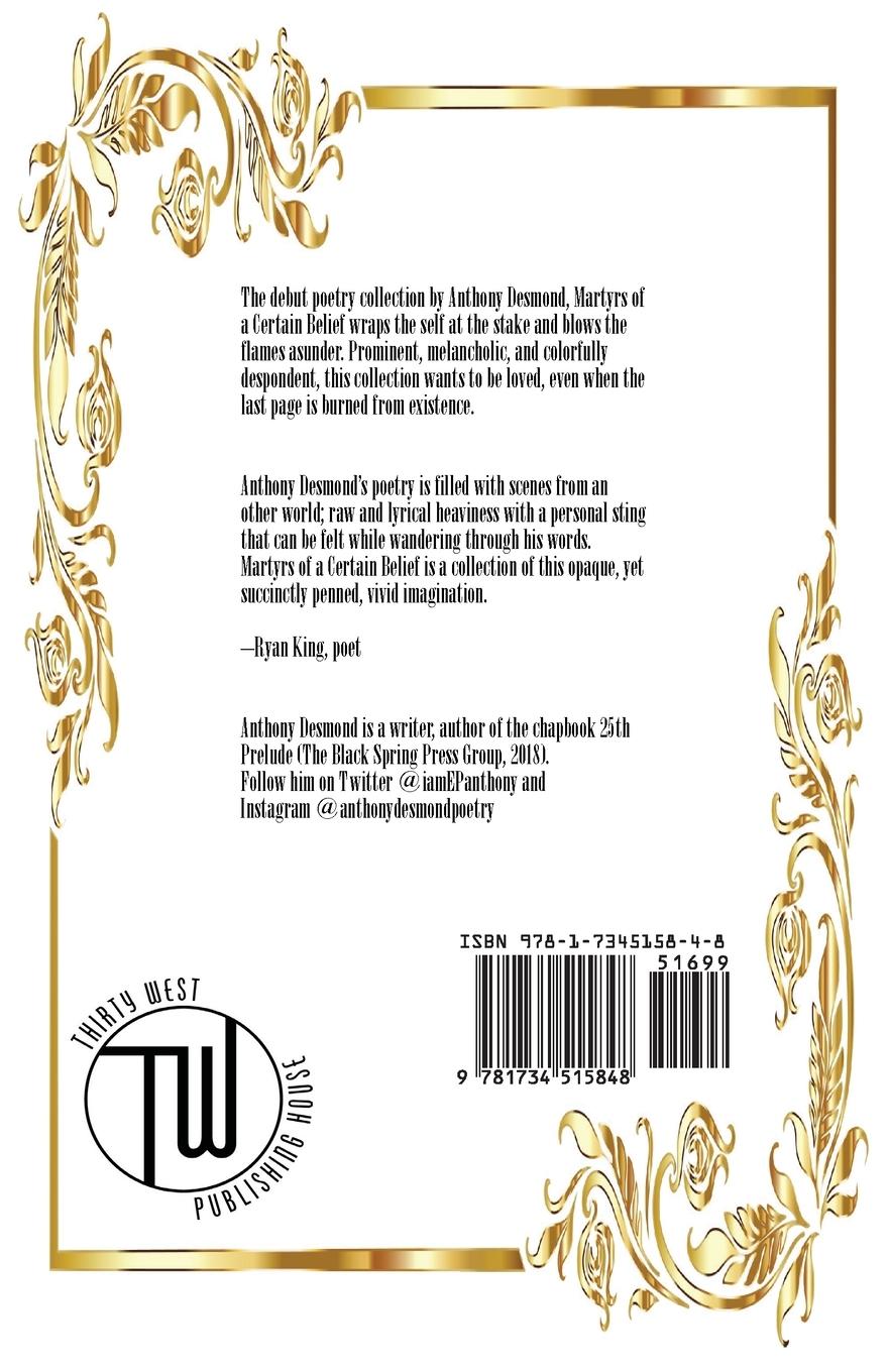 Rückseitencover Martyrs of a Certain Belief