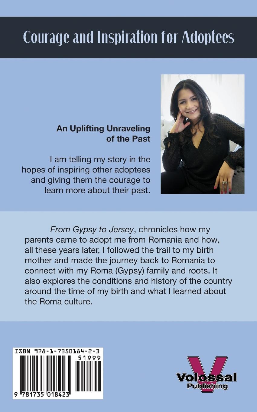 Rückseitencover From Gypsy to Jersey: An Adoption Journey