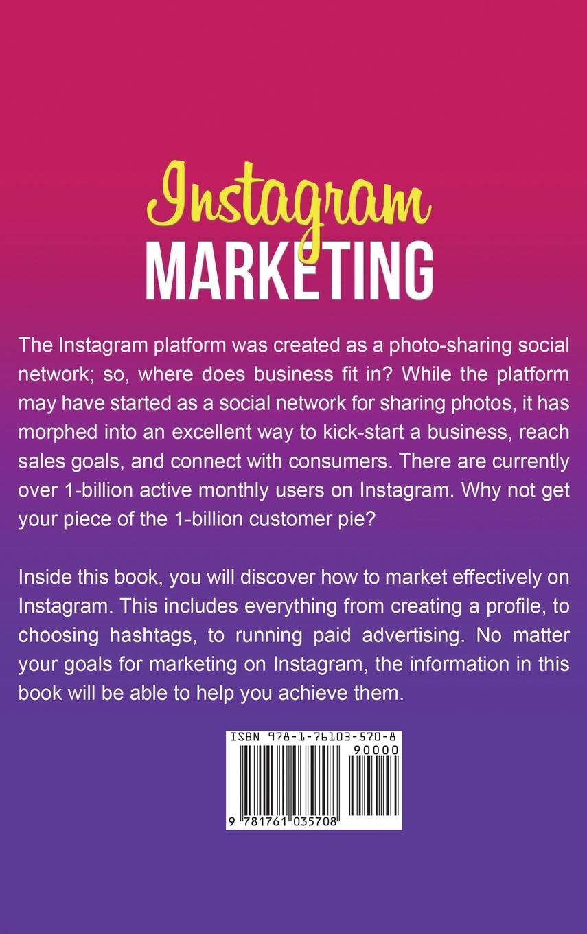 Rückseitencover Instagram Marketing