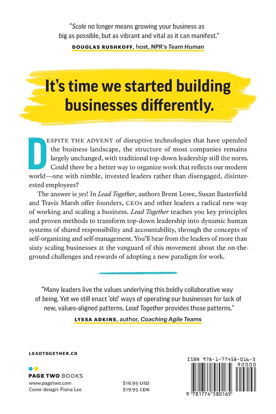 Rückseitencover Lead Together