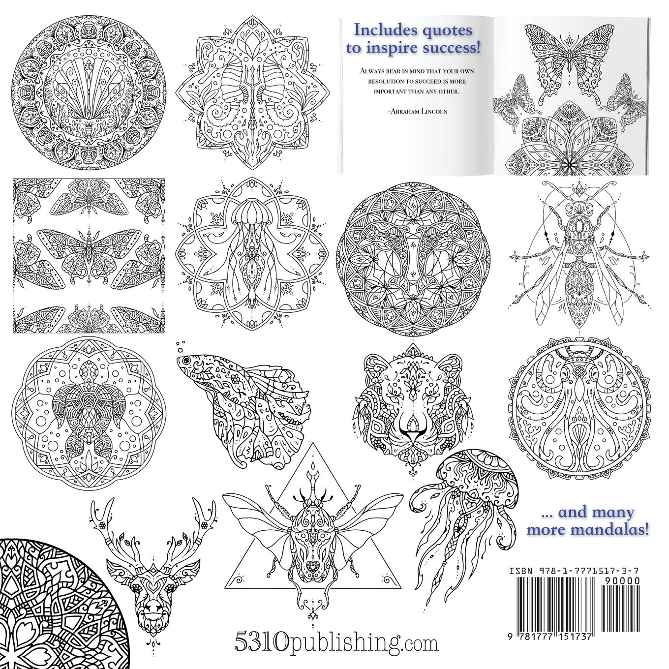 Rückseitencover Animal Mandalas