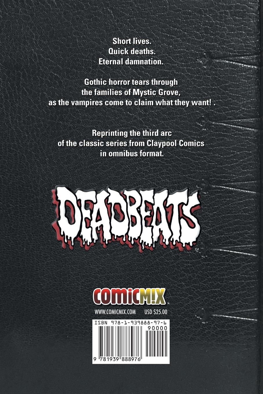 Rückseitencover Deadbeats Omnibus 3