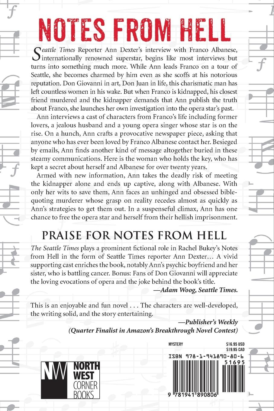 Rückseitencover Notes from Hell