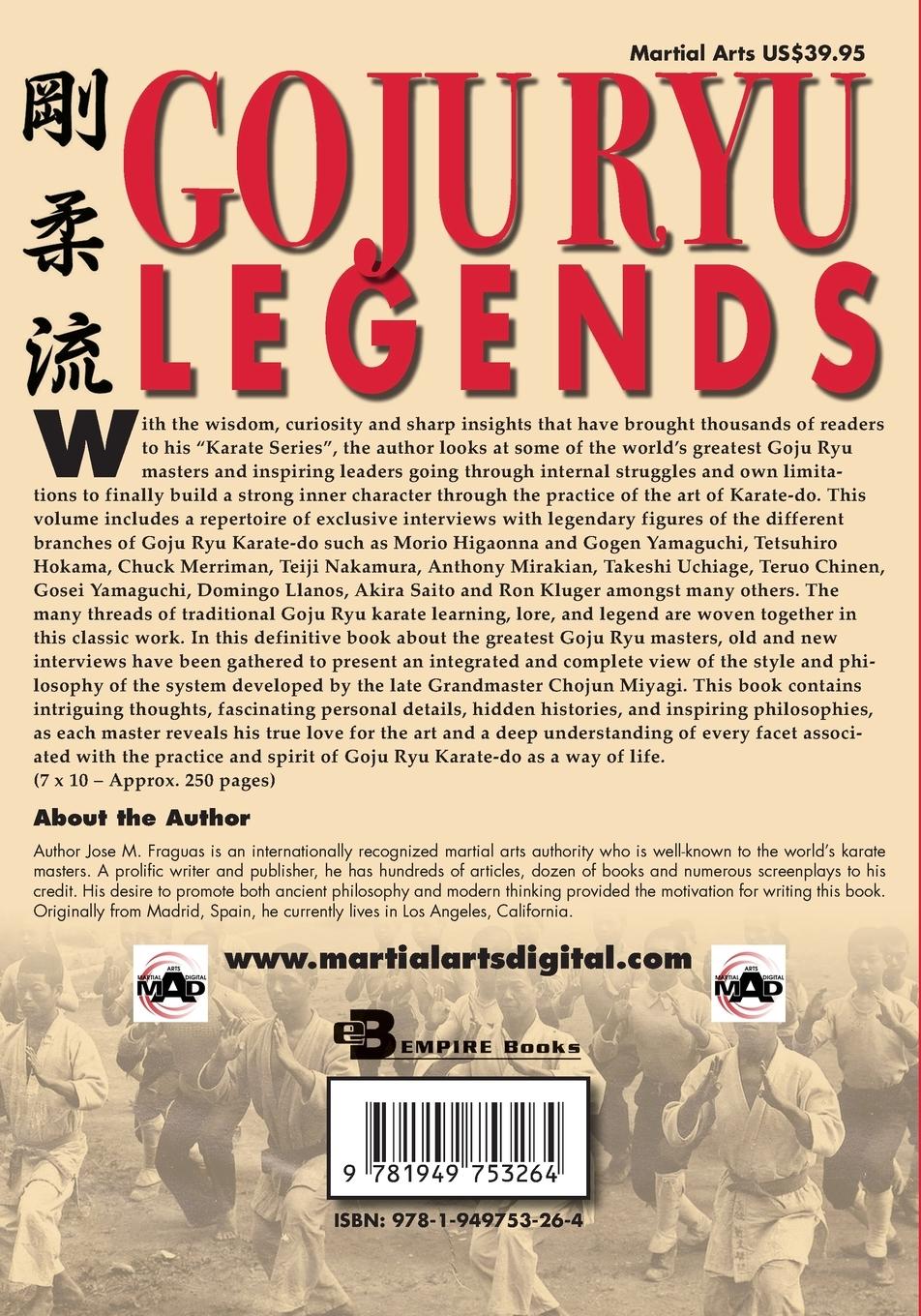 Rückseitencover GOJU RYU LEGENDS