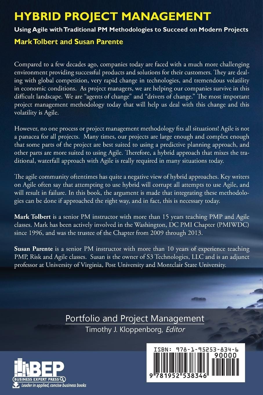 Rückseitencover Hybrid Project Management